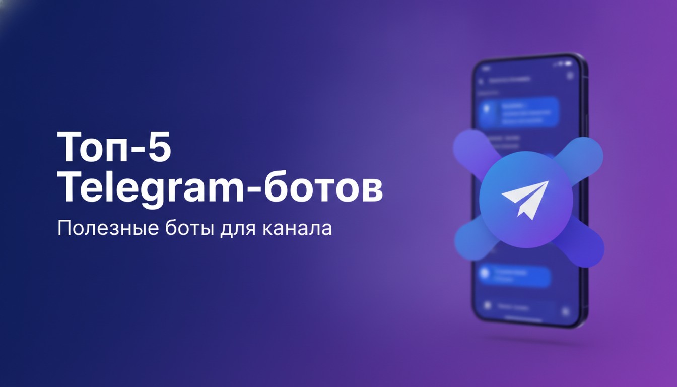 Топ-5 Telegram-ботов